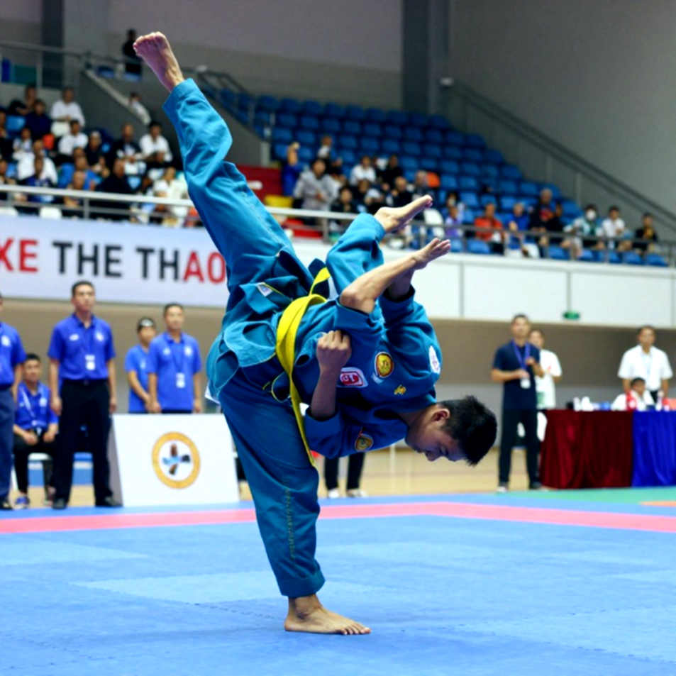 Taekwondo Việt Nam tại Asiad 2026: Cửa huy chương thật không nằm ở poomsae